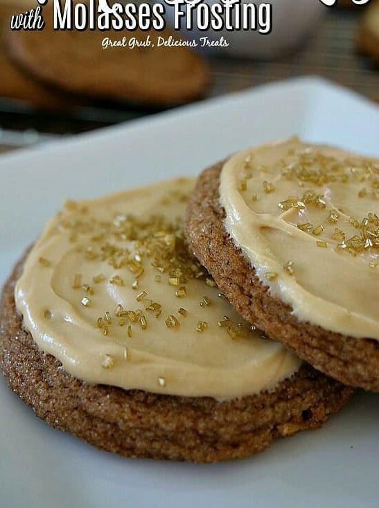 Soft Molasses Cookies