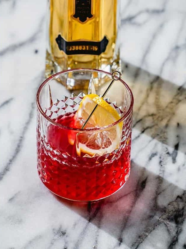 St Germain & Cranberry Cocktail