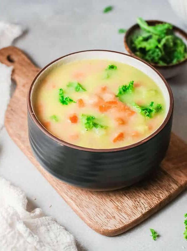 Low Sodium Creamy Mixed Vegetable Soup