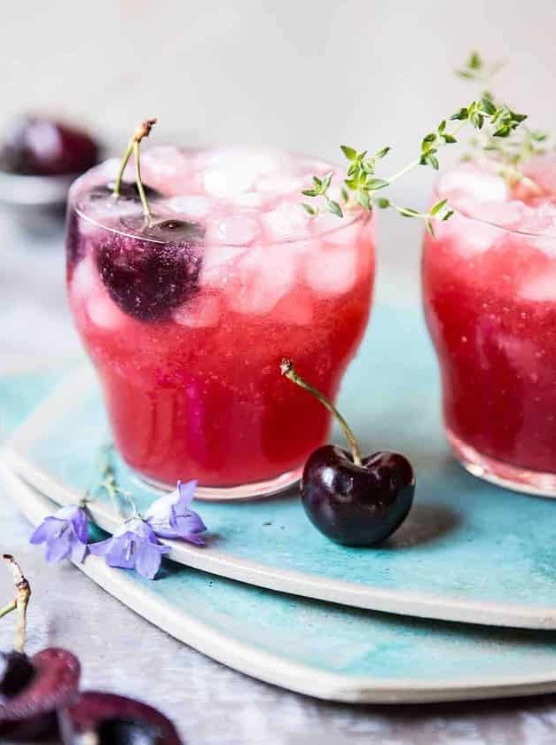 Ginger Beer Cherry Vodka Soda