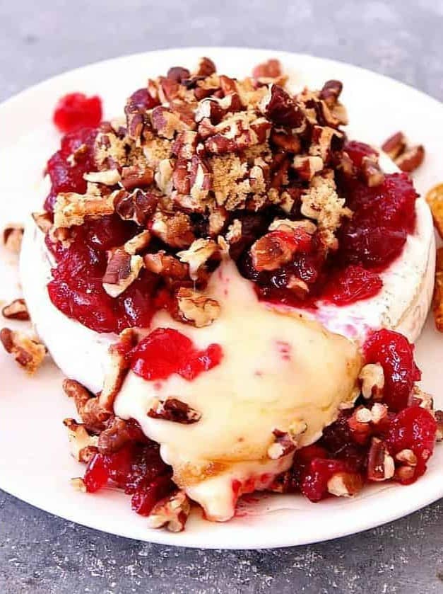 Cranberry Pecan Baked Brie