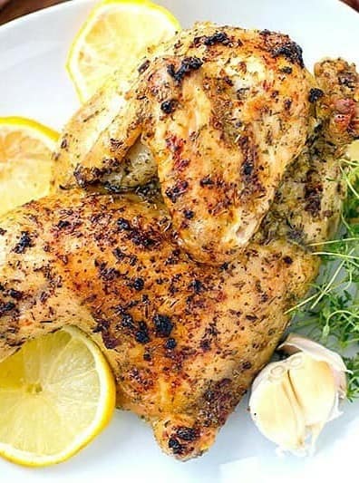 Greek-style Roast Chicken