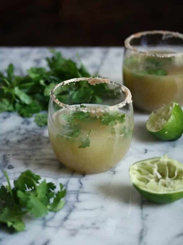 Mean Green Kale Margaritas