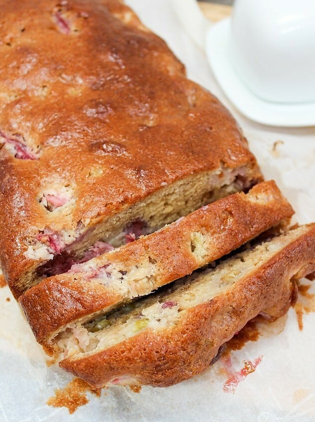 Strawberry Rhubarb Bread