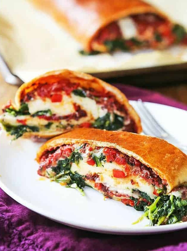 Vegetable Stromboli