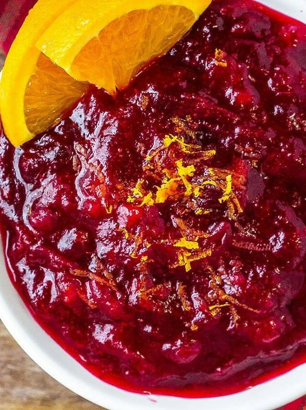 Homemade Cranberry Orange Sauce