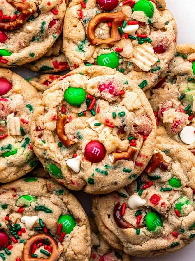 Christmas Kitchen Sink Cookies