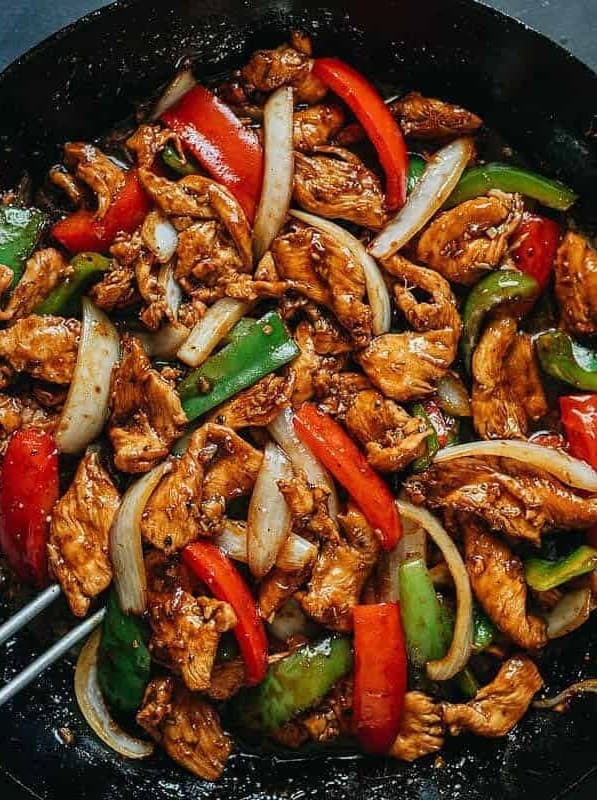 Black Pepper Chicken