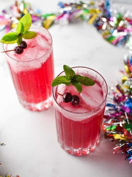 Ginger Cranberry Mocktail