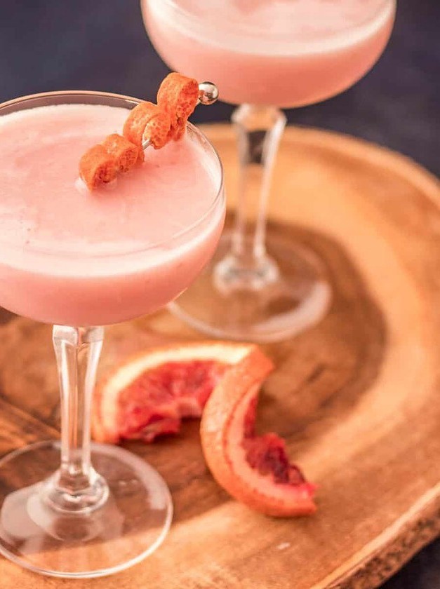 Blood Orange Pisco Sour