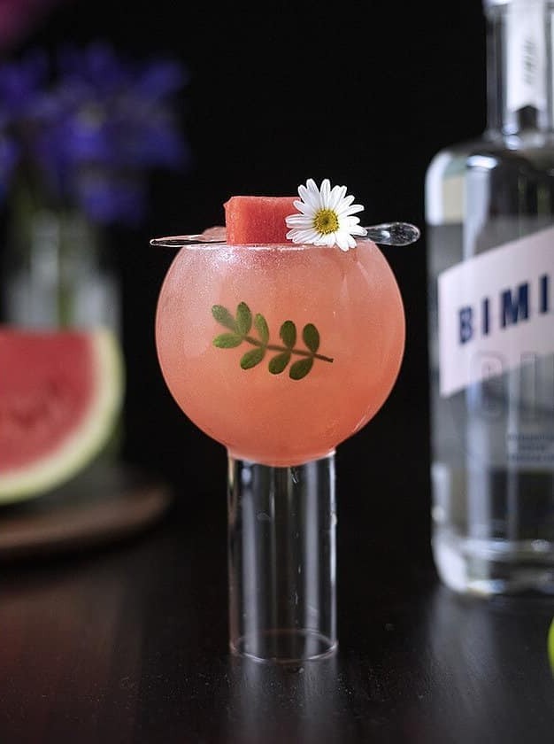 Strawberry Watermelon Gin Cooler