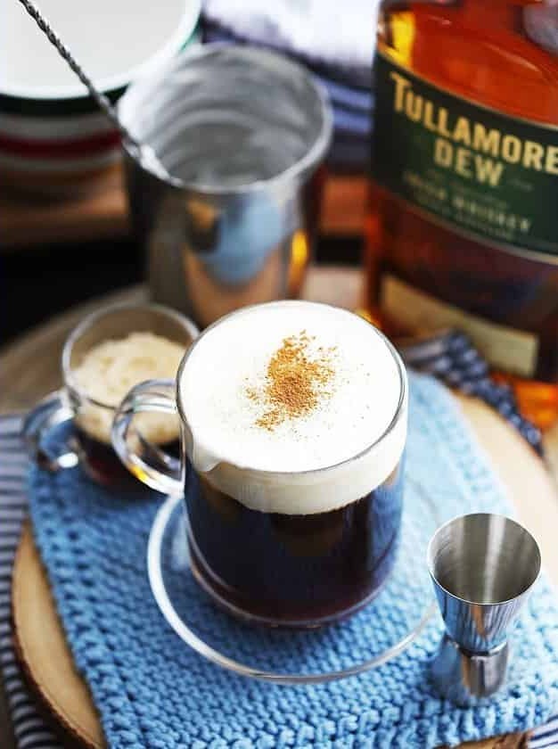 Maple Irish Coffee Cocktail