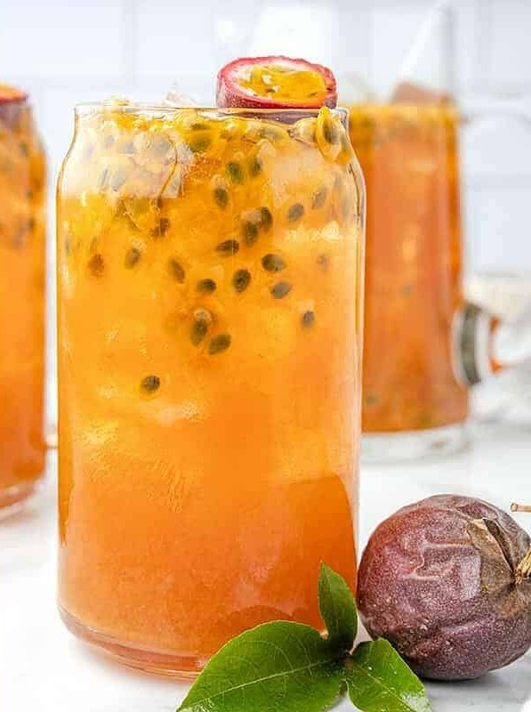 Passion Fruit Iced Tea