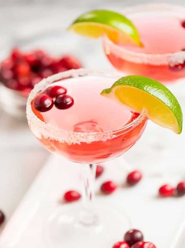 Cranberry St. Germain Cocktail