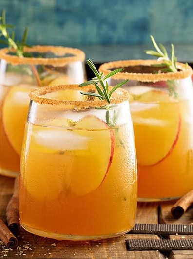 Hard Apple Cider Cocktail