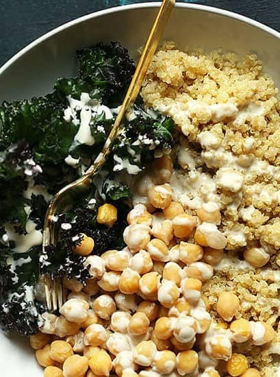 Quinoa Chickpea Buddha Bowl