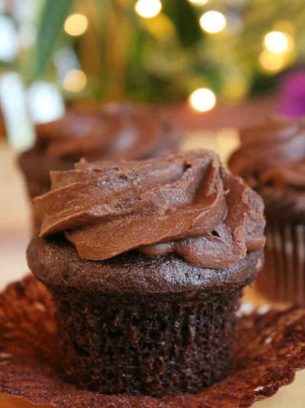 Paleo Coconut Flour Chocolate Cupcakes