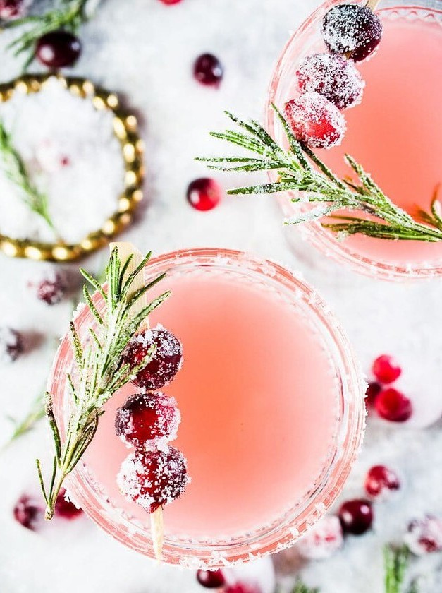 Christmas Cranberry Margarita