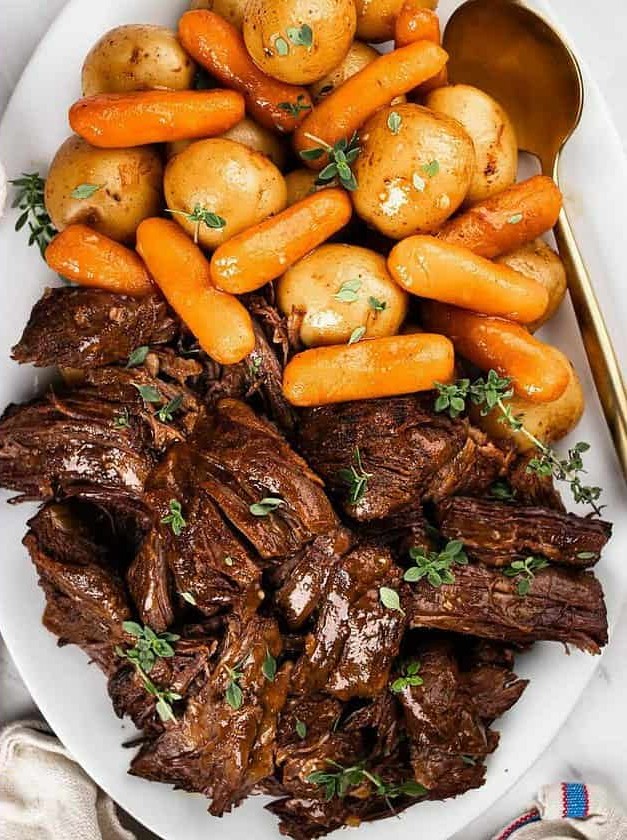 Instant Pot Pot Roast with Potatoes and Carrots