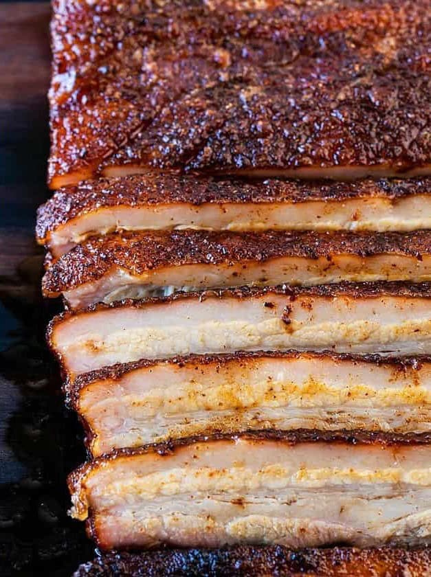 Texas-Style Smoked Pork Belly