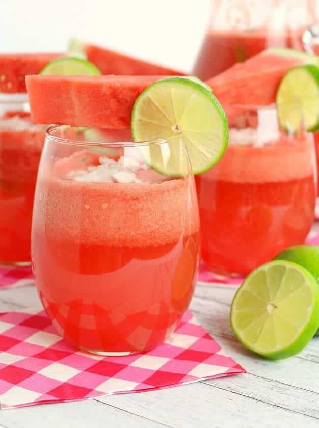 Watermelon Coconut Rum Punch