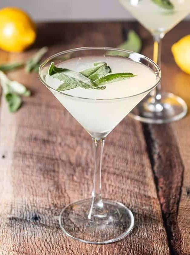 Dreamy Sage Limoncello Martini