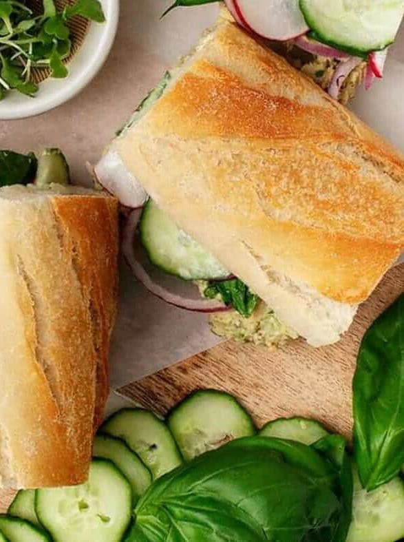 Chickpea Salad Sandwiches