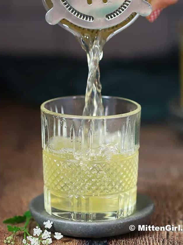 Light and Fizzy Bourbon Ginger Cocktail