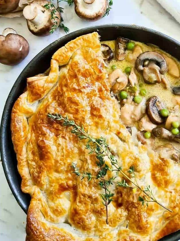 Chicken and Mushroom Pie