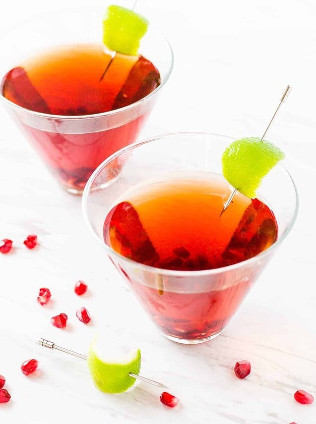 Pomegranate Gimlet