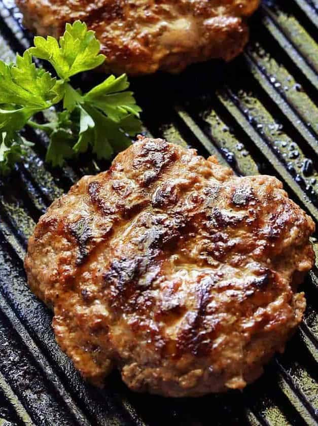 Juicy Grilled Hamburgers