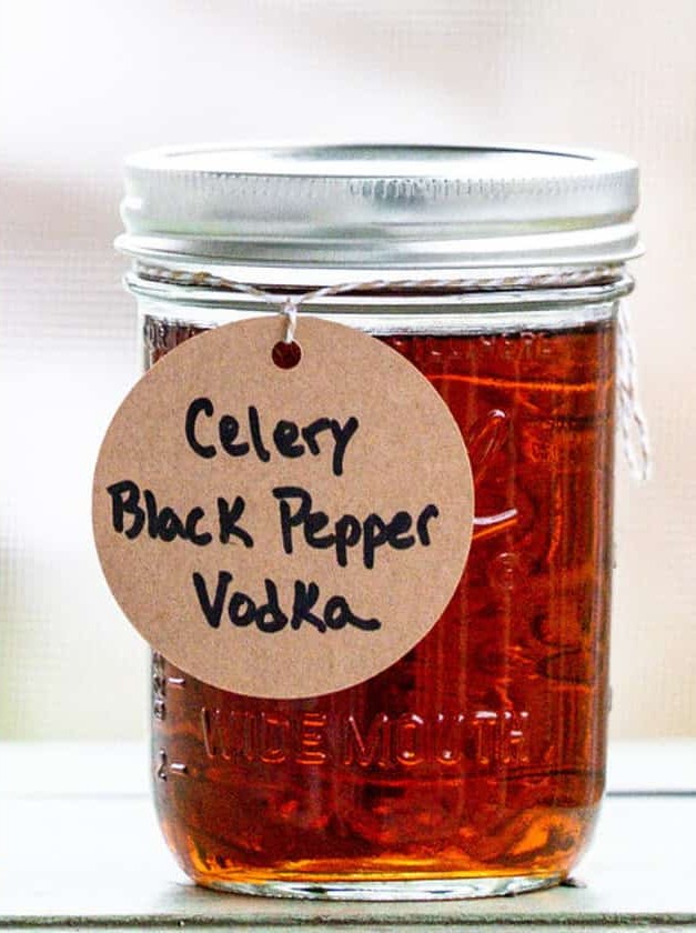 Celery Black Pepper Vodka