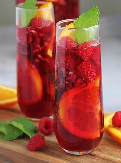 Sparkling Holiday Punch