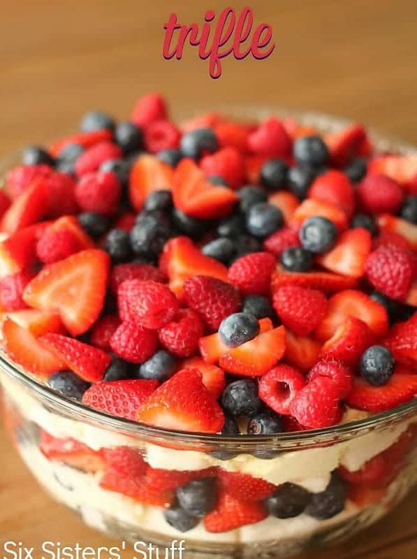 Berries and Cream Trifle