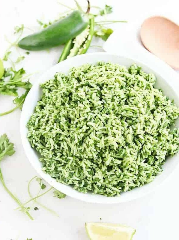 Instant Pot Green Veggie Rice