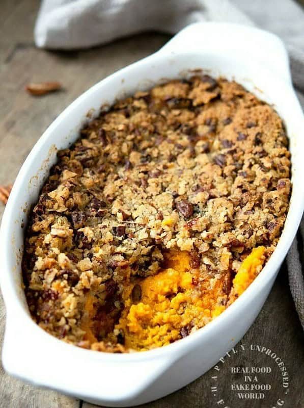 Healthy Sweet Potato Casserole