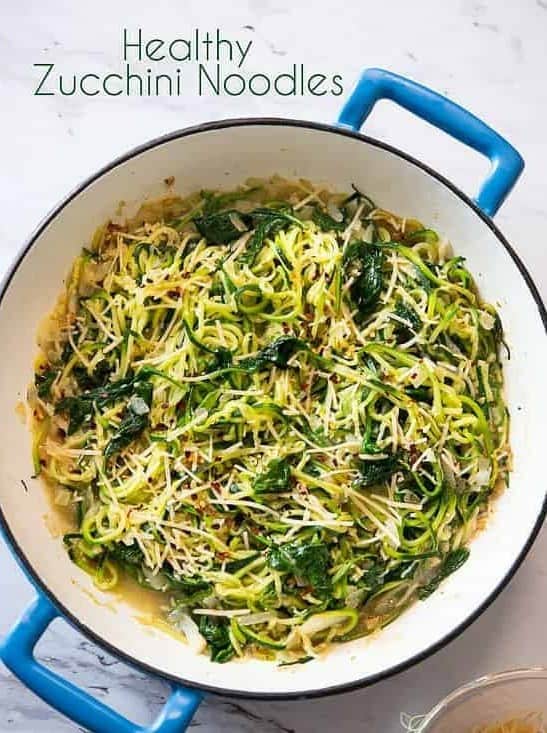 Healthy Zucchini Noodles