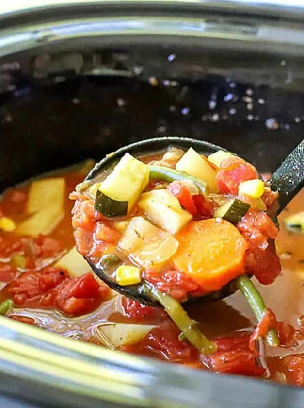 Crock Pot Vegetable Soup