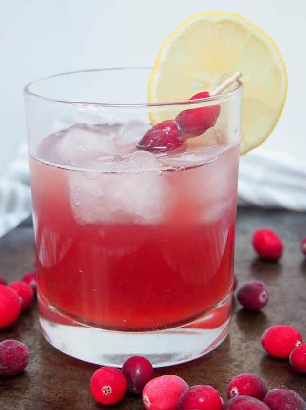 Cranberry Whiskey Sour