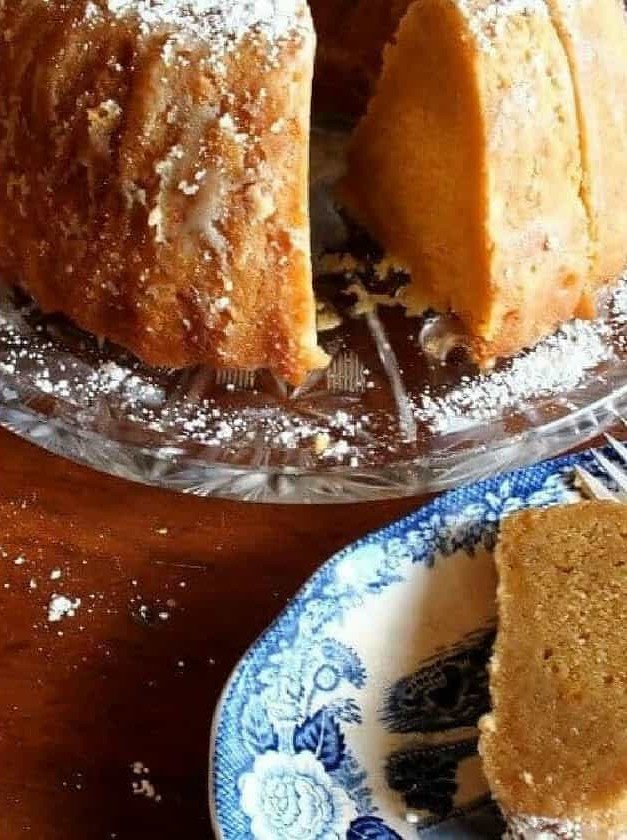 Rum Sweet Potato Pound Cake