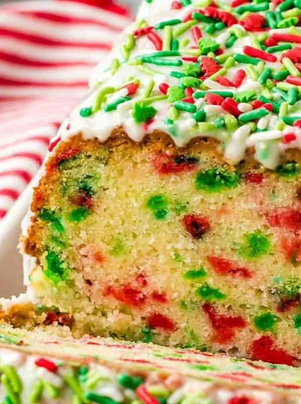 Christmas Funfetti Bread