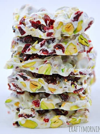 Pistachio Cranberry Bark