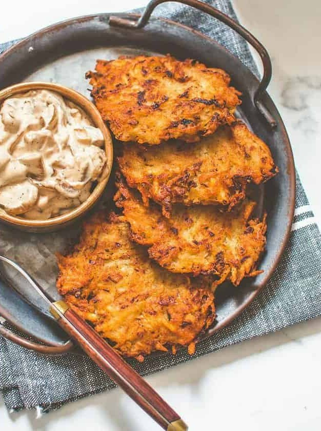 Vegan Latkes