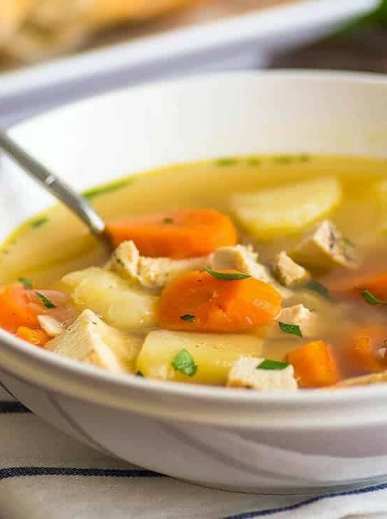 Easy Chicken Peasant Soup