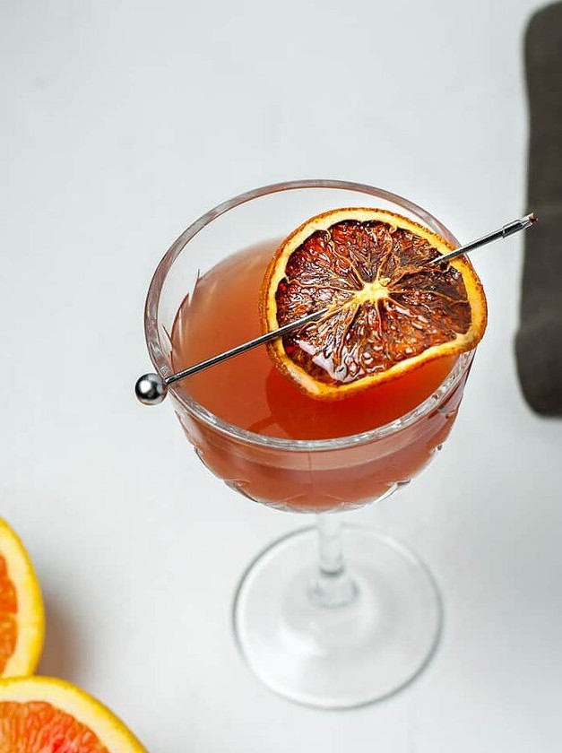 Blood Orange Gin Gimlet