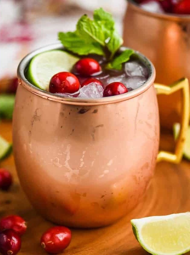 Cranberry Moscow Mule