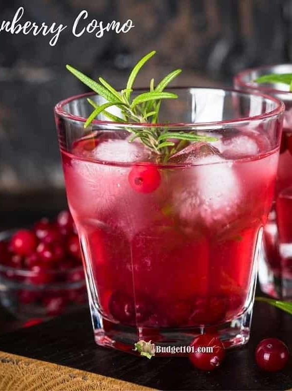 Cranberry Champagne Cosmo