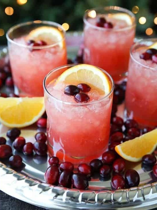 Cranberry Orange Mocktail