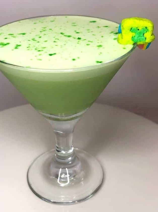 Lucky Charms Green Martini