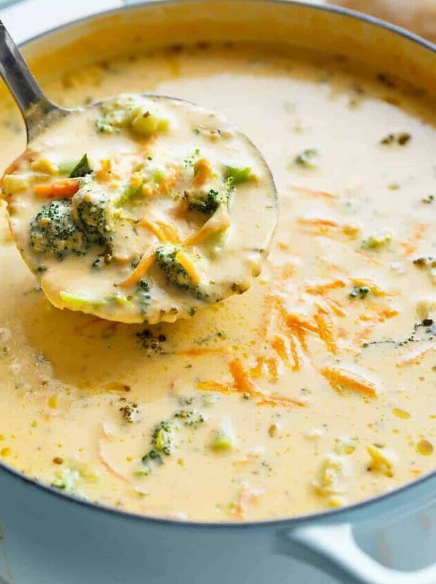 Easy Broccoli Cheddar Soup